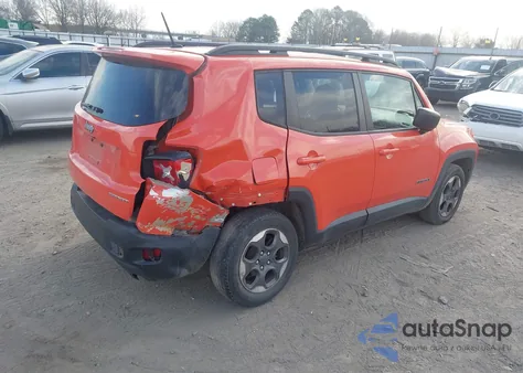 2016 Jeep Renegade Sport z USA, uszkodzony, nr VIN ZACCJAAT3GPE29274